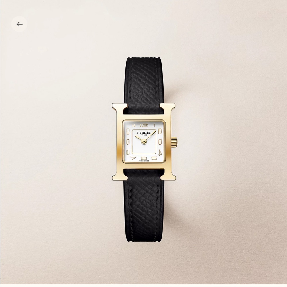Hermès Heure H watch, Mini model, 21 mm